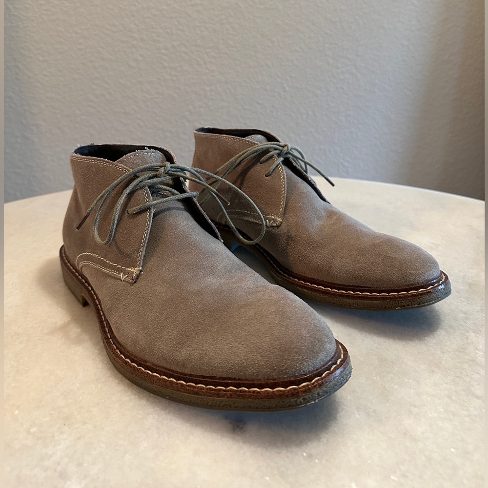 Vince Camuto Suede Leather Chukka Boots
